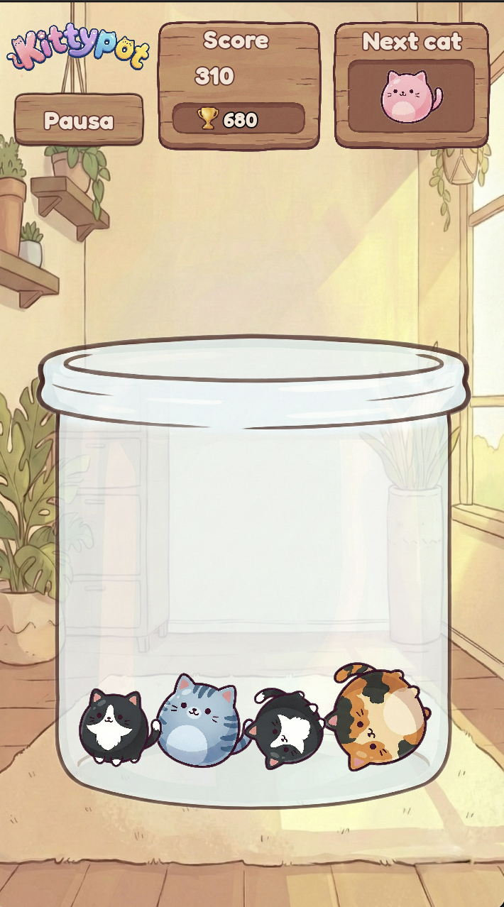 Gameplay Kitty Pot